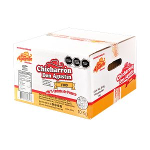 Chicharron Don Agustin Corte Fino 1kg, caja con 10kg - Image 3